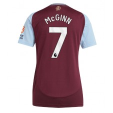 Aston Villa John McGinn #7 Hemmatröja Dam 2024-25 Korta ärmar